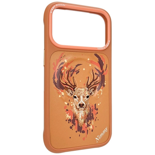 Nimmy Mobilskal För iPhone 17 Pro Max MagSafe Deer - Orange Orange