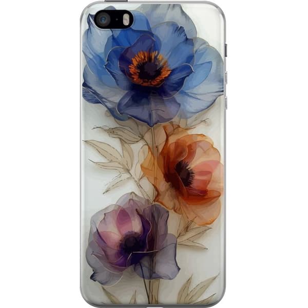 Mobilskal till Apple iPhone SE (2016) med Silkesblommor