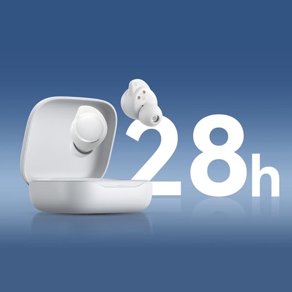 Tech-Protect TWS In-Ear Hörlurar Ultraboost Pro G3 - Vit