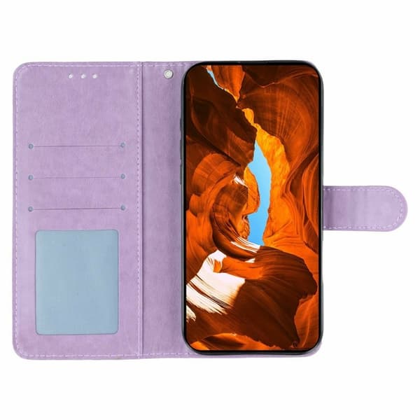 Oppo Find X9 Pro 5G Plånboksfodral Kortfack Konstläder - Lila