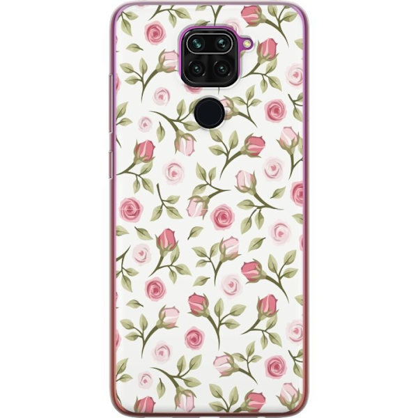 Mobilcover til Xiaomi Redmi Note 9 med Blomstret