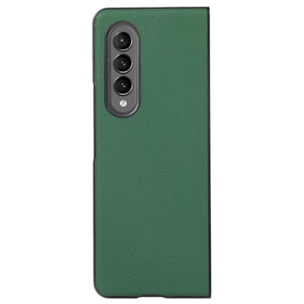 Galaxy Z Flip 4 Skal Cross Texture - Grön