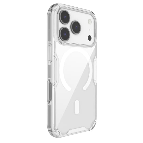 Nillkin Mobilskal till iPhone 17 Pro MagSafe Nature TPU Pro - Vit Vit