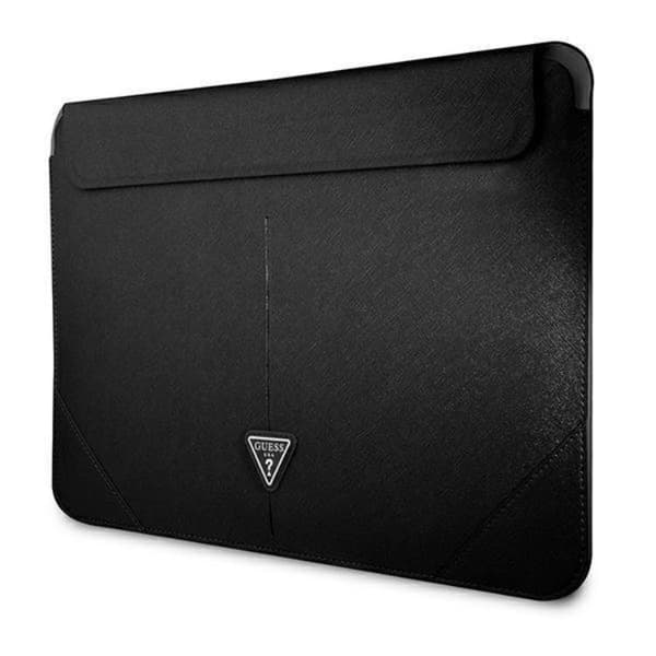 Guess Computer Sleeve 13/14'' Saffiano Triangle Logo - Sort