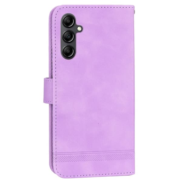 DIERFENG DF-03 Plånboksfodral i Konstläder för Samsung Galaxy A34 5G - Lila