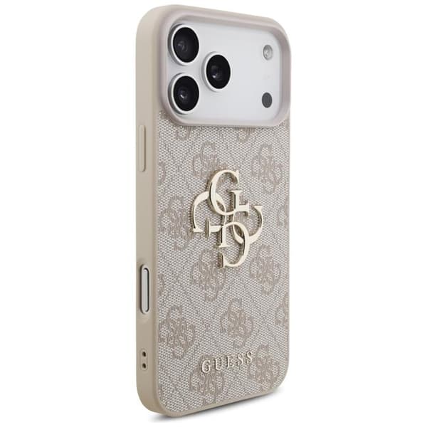 Guess Mobilskal till iPhone 17 Pro Max 4G Big Logo - Rosa Rosa