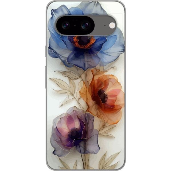 Mobilskal till Google Pixel 8 med Silkesblommor