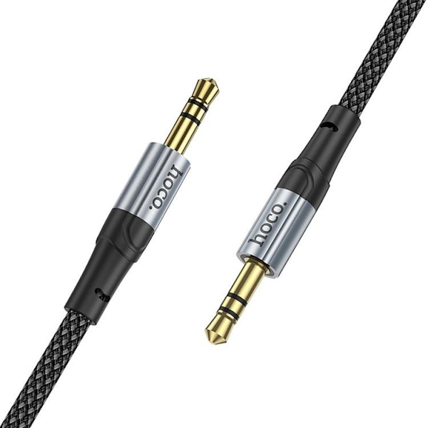 Hoco Aux til Aux 3.5mm Kabel 1m (han) UPA26 - Sort Black