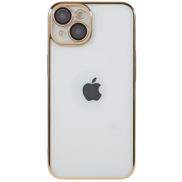 X-LEVEL Mobilskal till iPhone 13 TPU+PC Electroplating Guld