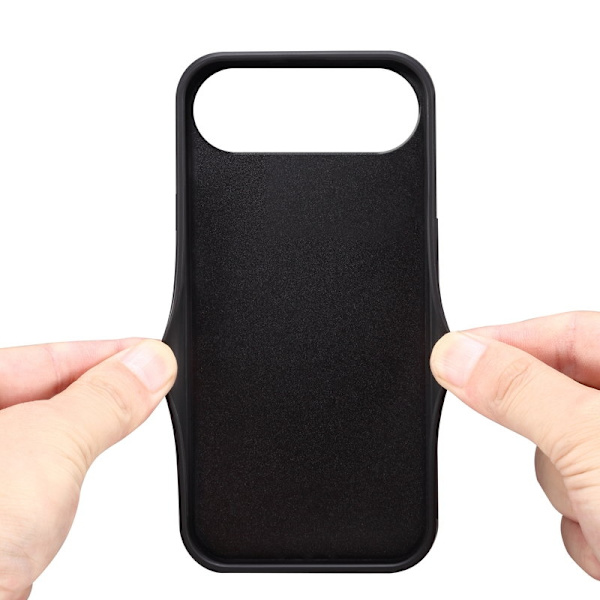 DENIOR Mobilskal till iPhone Air PU Läder + TPU + PC - Brun