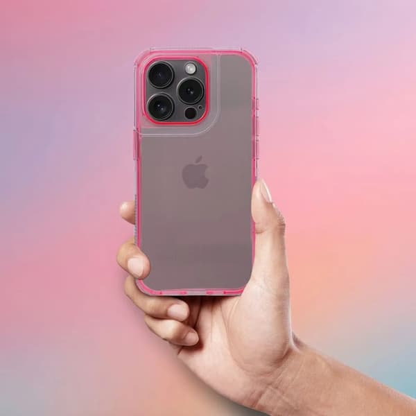 Mobilskal till iPhone 17 Pro Matrix Clear - Powder Rosa Rosa