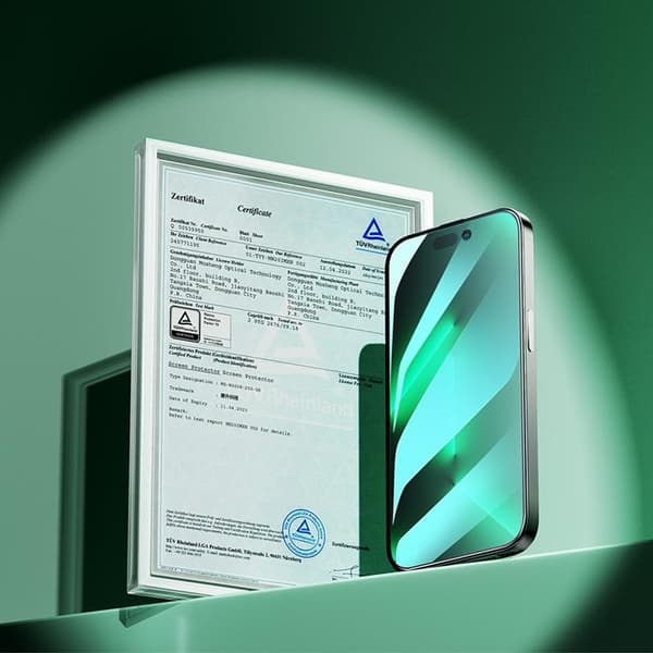 Joyroom iPhone 14 Pro Max Skärmskydd i Härdat glas Knight Green Grön