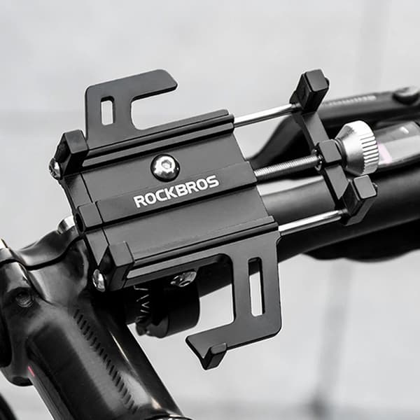 Rockbros Cykelholder Aluminiumslegering 699-BK - Sort Svart