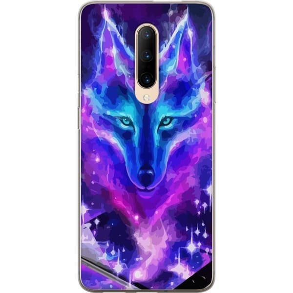Mobilcover til OnePlus 7 Pro med Neon Ulv