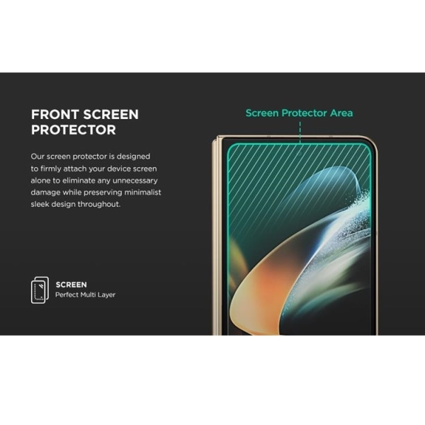 Galaxy Z Fold 4 Mobilskal VRS DESIGN Terra Guard Active S
