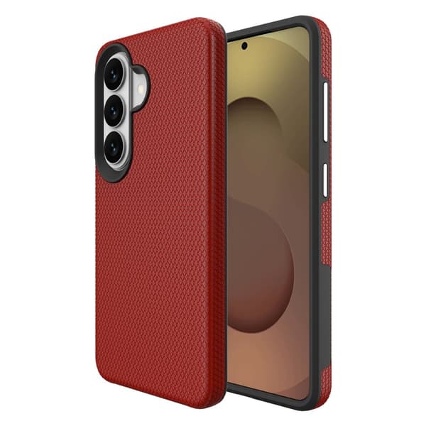Mobilskal för Samsung Galaxy S26 Plus Magnetiskt Shockproof TPU + PC - Röd