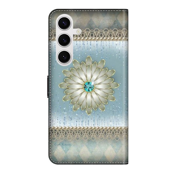 Plånboksfodral för Samsung Galaxy S26 Plus Mönstertryck Ställ - Blå