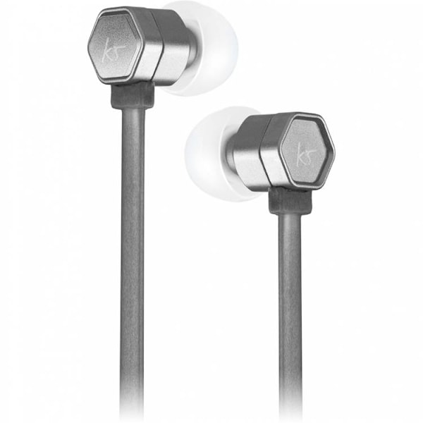 KITSOUND Hörlurar Hive Gunmetal In-Ear Trådlös Mic - Grå grå