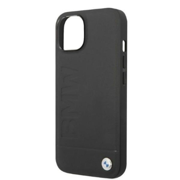 BMW iPhone 14 Plus -kotelo Magsafe Signature -logon painatus - musta