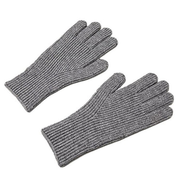 Vinter Touchhandsker/Handsker - Grå Svart