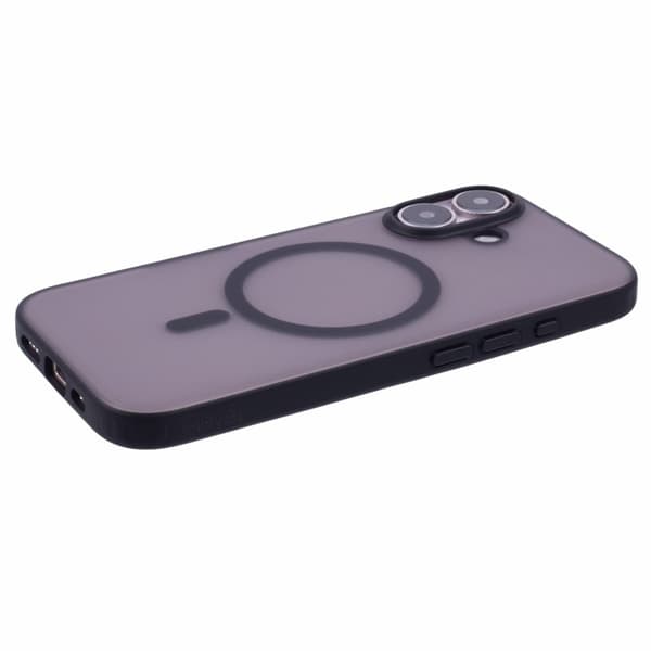 X-LEVEL Mobilskal till iPhone 16 Magnetiskt PC+TPU Svart