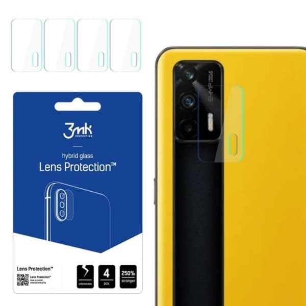 3MK Realme GT 5G    Kameralinskydd Transparent