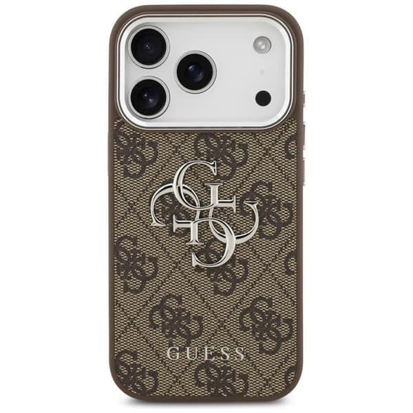Guess telefonetui til iPhone 17 Pro 4G Big 4G Classic Logo - Brun Brun