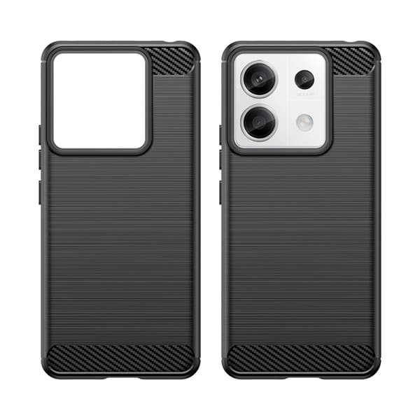 Telefontaske til Xiaomi Redmi Note 13 5G Carbon - Sort Svart