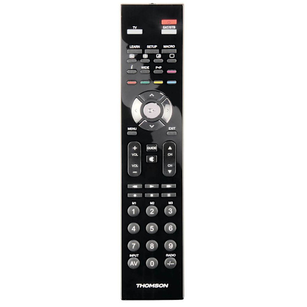 THOMSON Fjernbetjening 2i1, Sort, Universal