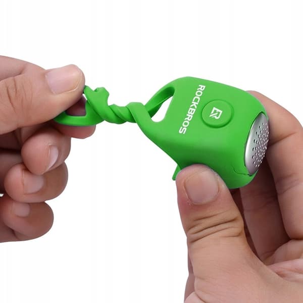 Rockbros Elektronisk Cykel Ring klocka - Grön Grön