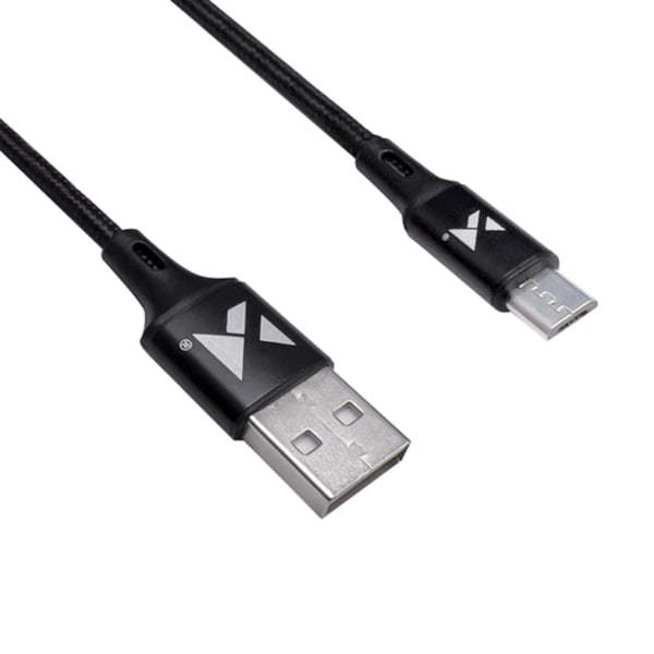 Wozinsky Micro USB Kabel 1m - Svart Svart
