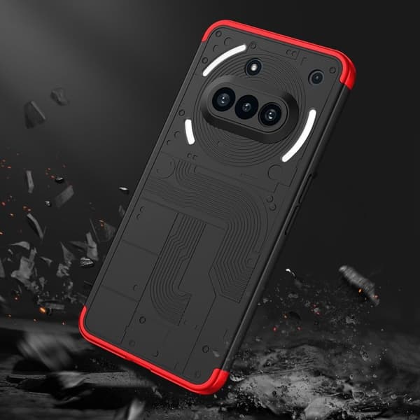 GKK Shield Series Nothing Phone (3a) Fodral Hård PC - Röd