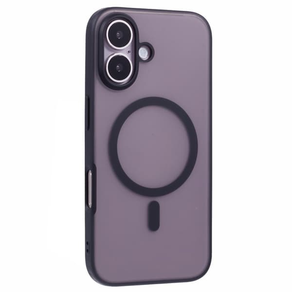 X-LEVEL Mobilskal till iPhone 16 Magnetiskt PC+TPU Svart
