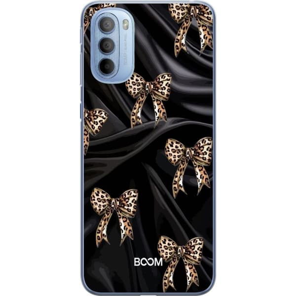 Mobilskal till Motorola Moto G31 med Leopard Bow