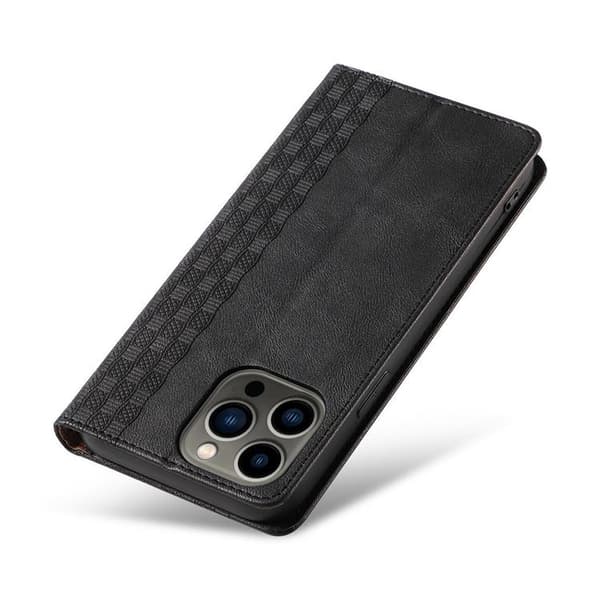 Galaxy S23 Plus Plånboksfodral Magnet Strap - Svart Svart