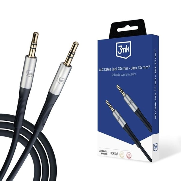 3MK AUX Jack 3.5 mm - Jack 3.5 mm Kabel 1m