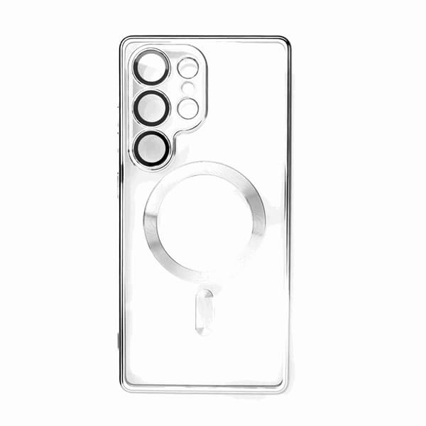 Mobilskal till iPhone 16e MagSafe Electroplated - Silver Silver