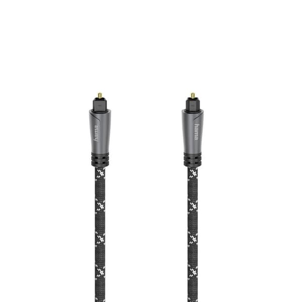 HAMA Kabel ODT Metall Svart 1.5m
