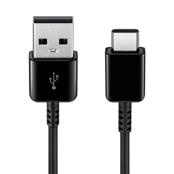 [2-Pack] Samsung USB-C till USB-A kabel 1.5m - Svart Svart