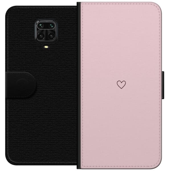 Plånboksfodral till Xiaomi Redmi Note 9 Pro med Litet Hjärta
