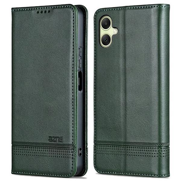 AZNS Samsung Galaxy A06 Plånboksfodral Konstläder - Grön