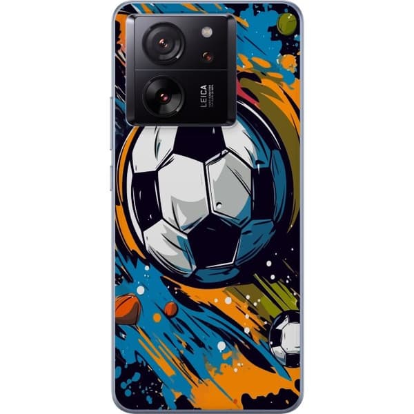 Mobilskal till Xiaomi 13T Pro med Fotbollar