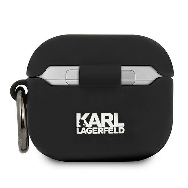 Karl Lagerfeld Cover AirPods 3 Silicone Iconic - Sort Black