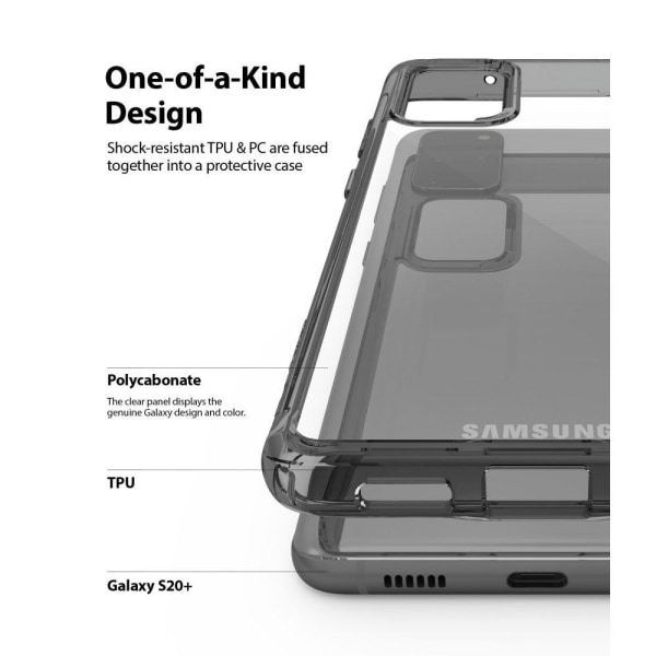 Ringke Fusion Shock Absorption Cover til Samsung Galaxy S20 Plus