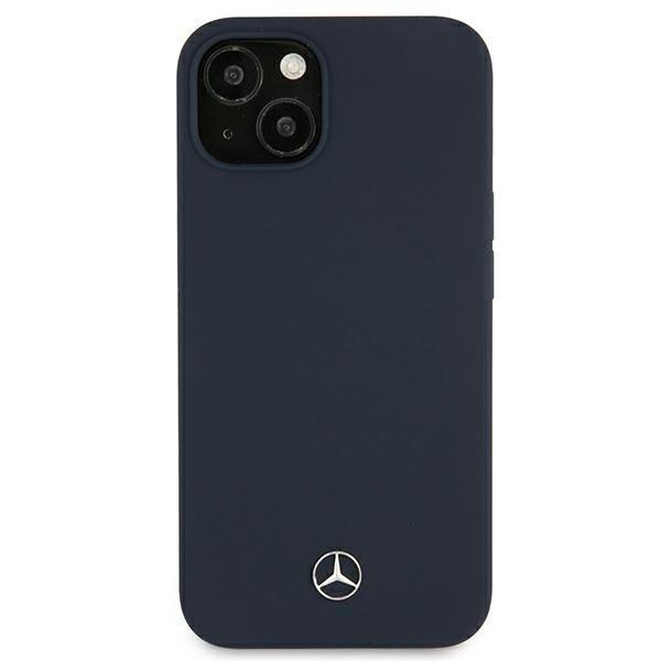 Mercedes Silicone Line Cover iPhone 13 - Navy