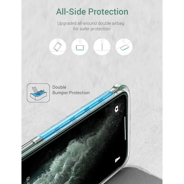 Shockproof Mobilskal till iPhone 11 - Clear