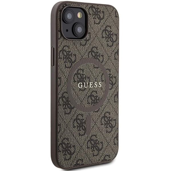 Guess Mobilskal till iPhone 14 Magsafe Classic Brun