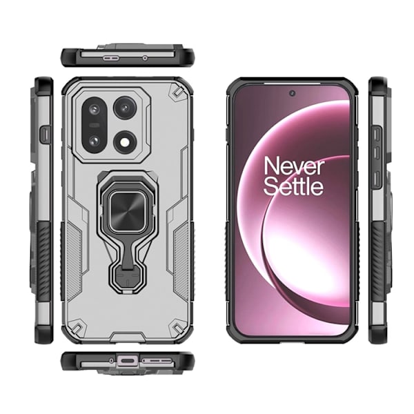 Mobilskal till OnePlus 15 5G Rotatable Ring Kickstand - Grå Grå