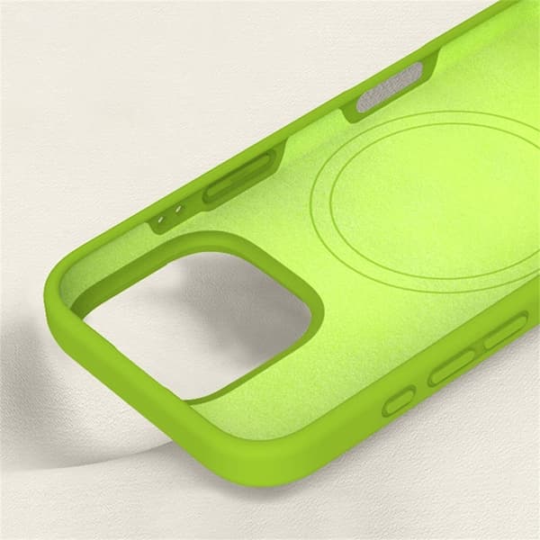 Mobilskal till iPhone 16 Pro Max Magsafe Liquid Silicone - Baby Blå Blå
