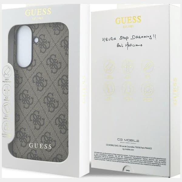 Guess Mobilskal För Galaxy A57 5G Classic 4G - Brun